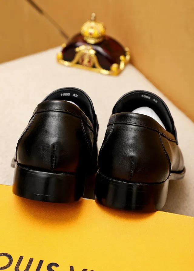 Louis Vuitton Monogram Quilted Loafer Black Leather Loafers 3