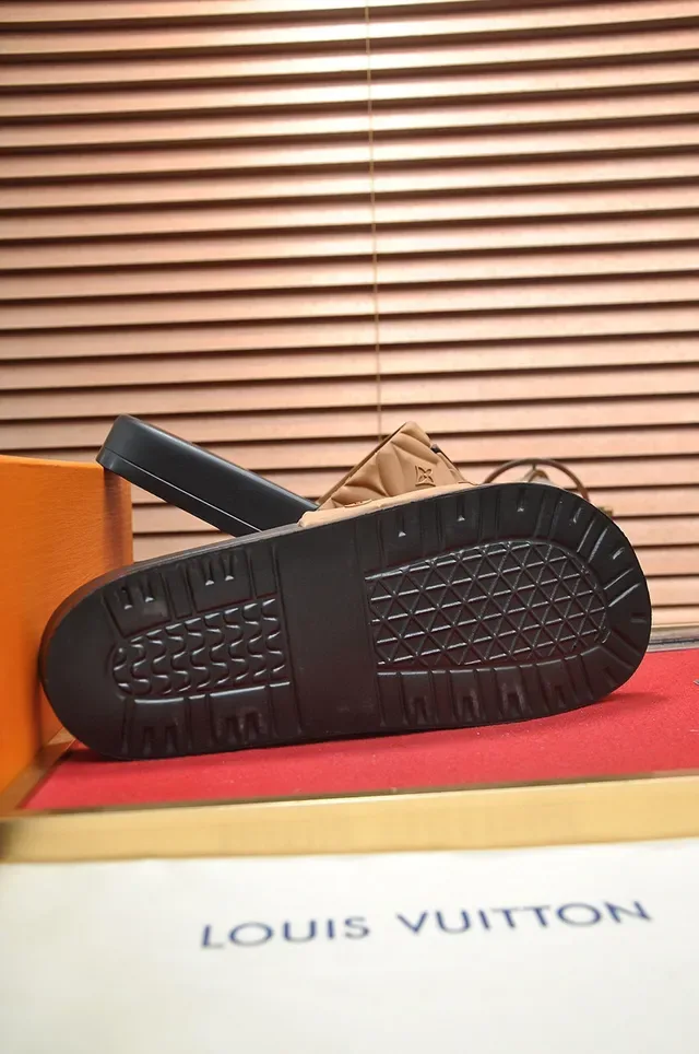 Louis Vuitton Quilted Strap Slide Slipper 7