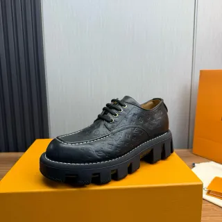 Louis Vuitton Run Away কালো Monogram অক্সফোর্ড জুতো