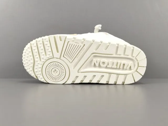 Louis Vuitton Run Away White Beige Monogram Lifestyle Sneakers 13