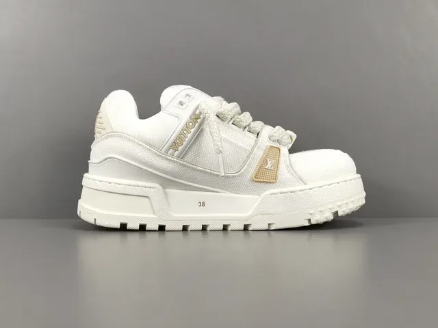 Louis Vuitton Run Away White Beige Monogram Lifestyle Sneakers 18