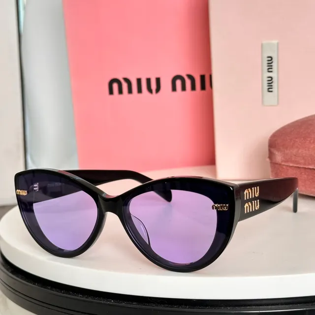 Miu Miu Cat-Eye Gradient Lens Sunglasses 9
