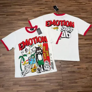 Mixed Emotion Emotion Surf Club Graphic Ringer T-Shirt