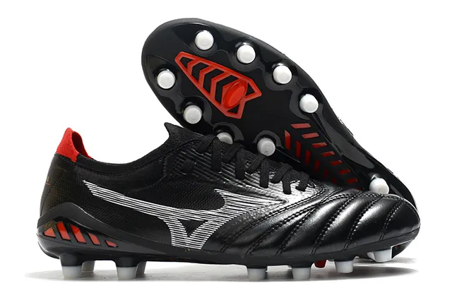Mizuno Morelia Neo Wolf Graphic White Gold Firm-Ground Soccer Shoes 10