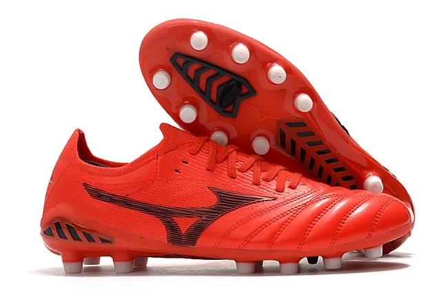 Mizuno Morelia Neo Wolf Graphic White Gold Firm-Ground Soccer Shoes 11