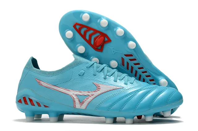 Mizuno Morelia Neo Wolf Graphic White Gold Firm-Ground Soccer Shoes 14