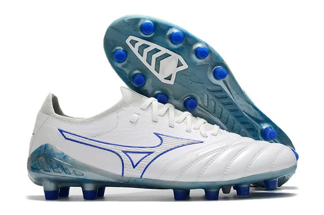 Mizuno Morelia Neo Wolf Graphic White Gold Firm-Ground Soccer Shoes 17