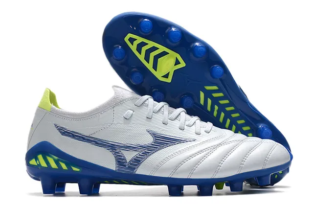 Mizuno Morelia Neo Wolf Graphic White Gold Firm-Ground Soccer Shoes 20