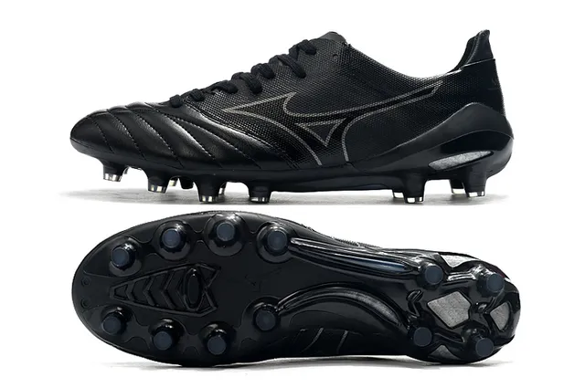 Mizuno Morelia White and Gold Firm-Ground Soccer Shoes 11