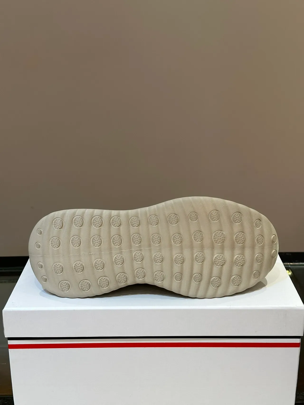 Moncler Lifestyle Sneaker Beige Maille Sans Lacets 3