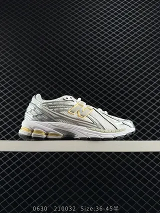 New Balance 1906R 白色银色金色生活方式运动鞋 2