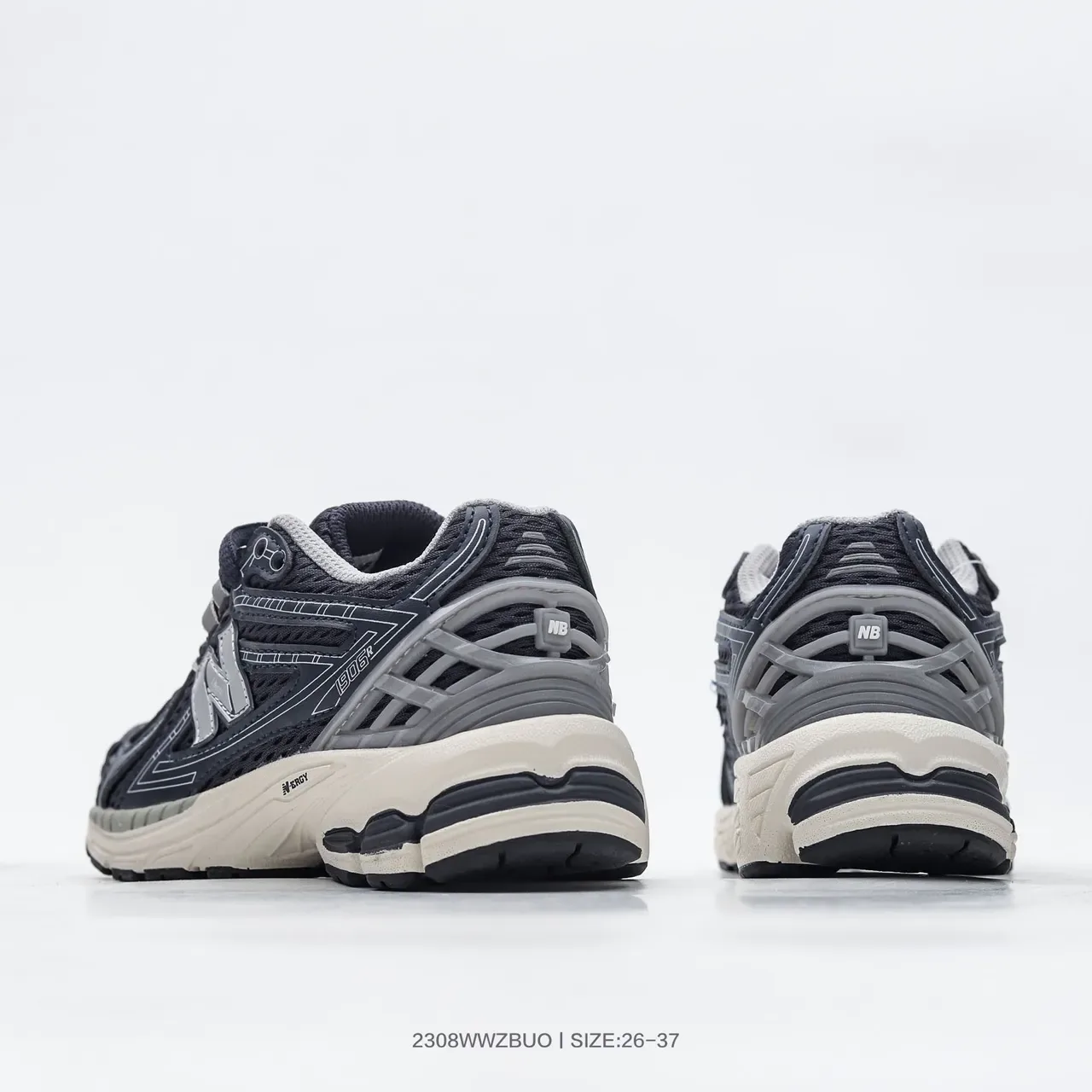 New Balance 2002R Navy Gray White 生活方式运动鞋 23