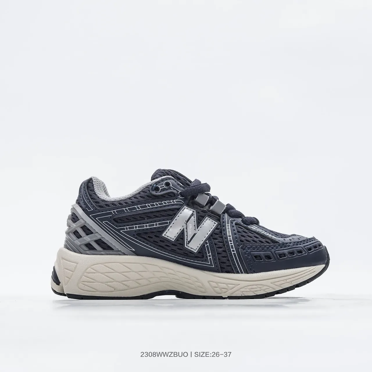New Balance 2002R Navy Gray White 生活方式运动鞋 24