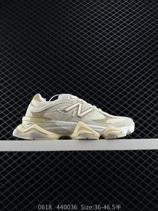 New Balance 9060 Beige Chunky Sneakers 2