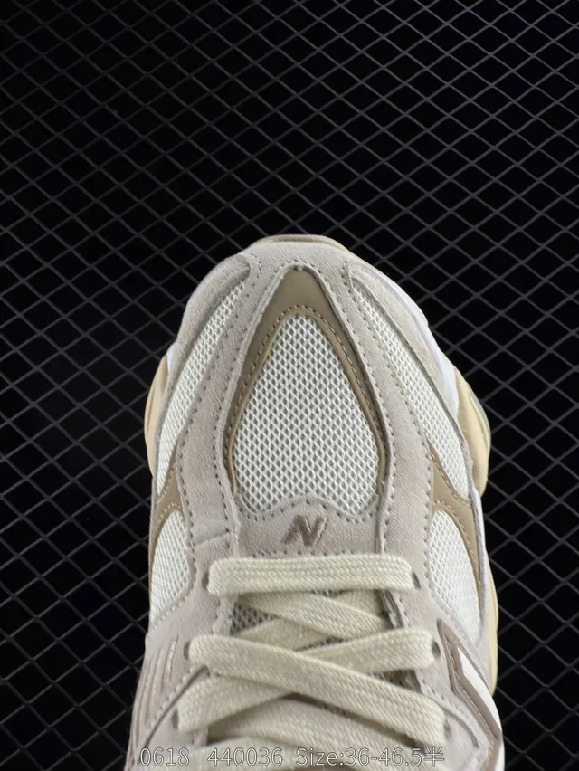 New Balance 9060 Beige Chunky Sneakers 3