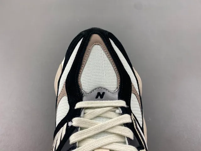 New Balance 9060 Black Beige Chunky Sneakers 5