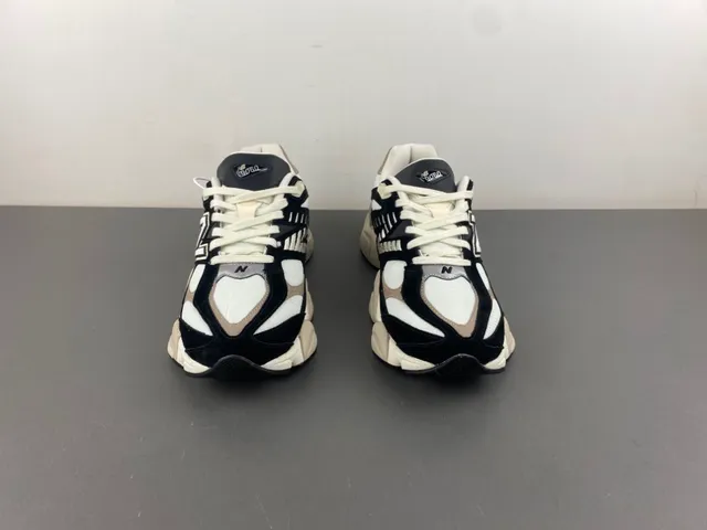 New Balance 9060 Black Beige Chunky Sneakers 11
