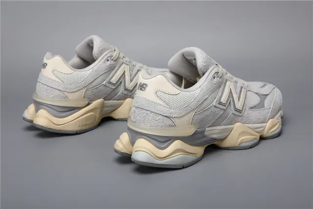 New Balance 9060 Tênis lifestyle cinza e creme 3