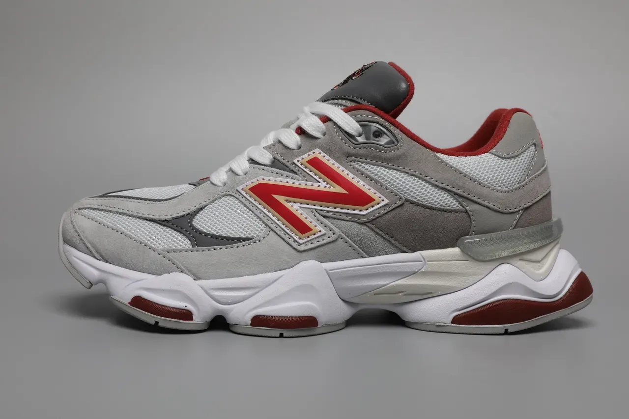 New Balance 9060 gris rouge blanc sneakers lifestyle 9