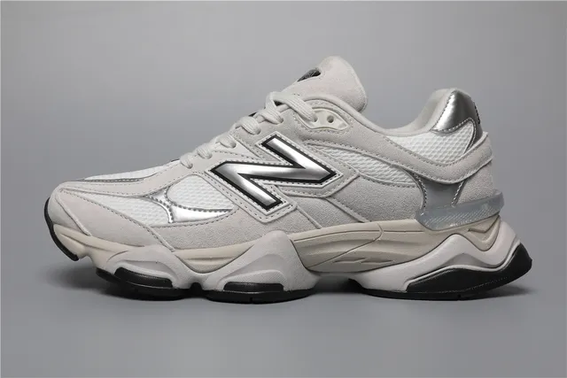 New Balance 9060 灰色 白色 黑色 厚底运动鞋 9