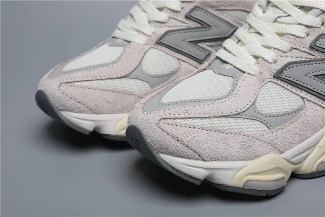 New Balance 9060 Light Pink Gray Lifestyle Sneakers 4