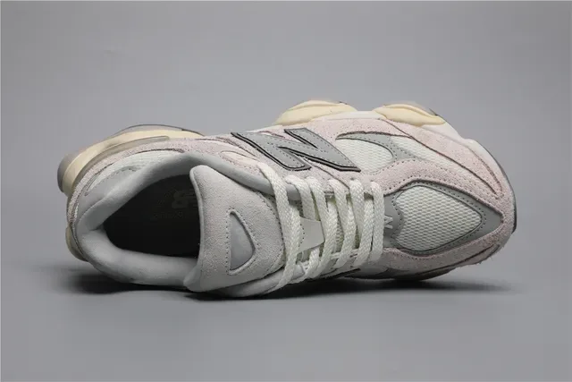 New Balance 9060 Light Pink Gray Lifestyle Sneakers 7
