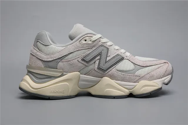 New Balance 9060 Light Pink Gray Lifestyle Sneakers 8