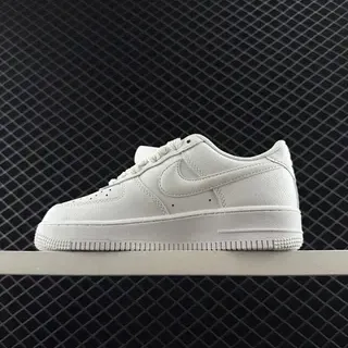 Nike Air Force 1 Low كامل أبيض حذاء رياضي أسلوب حياة