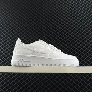 نايك Air Force 1 Low أبيض سنيكسكين تكستشر لايف ستايل سنيكرز