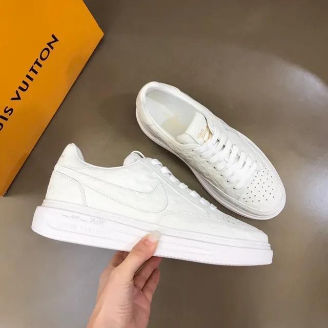 Nike Air Force 1 Monochrome White Lifestyle Sneakers 2