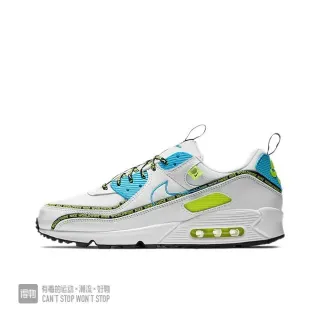 Nike Air Max 90 Worldwide أبيض أزرق ليمون أحذية رياضية أسلوب حياة