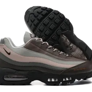 Nike Air Max 95 بني بيج رمادي أسود حذاء أسلوب حياة