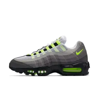 Nike Air Max 95 Cinza Branco Preto Verde Neón Sneakers Lifestyle