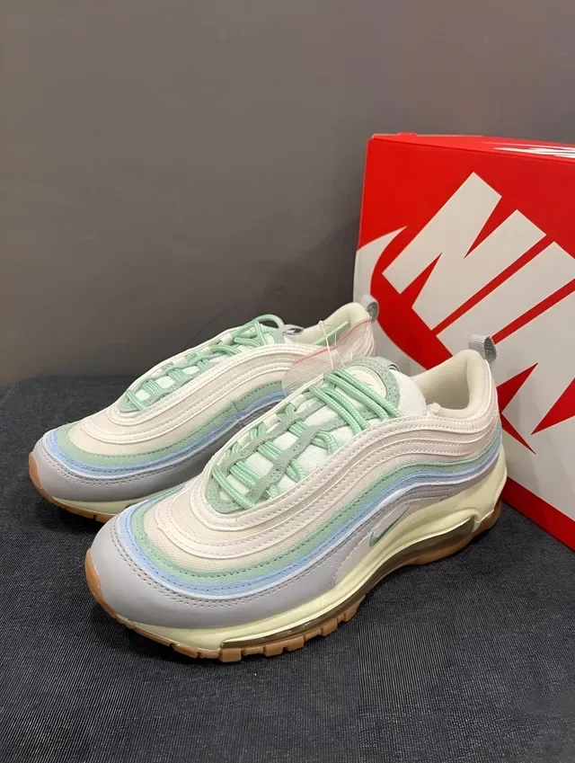 Nike Air Max 97 Tênis lifestyle pastel com camadas 2