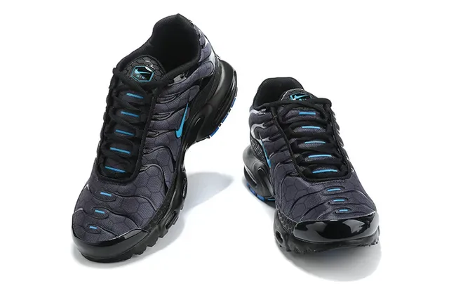 Nike Air Max Plus Blue and Black Lifestyle Sneakers 12