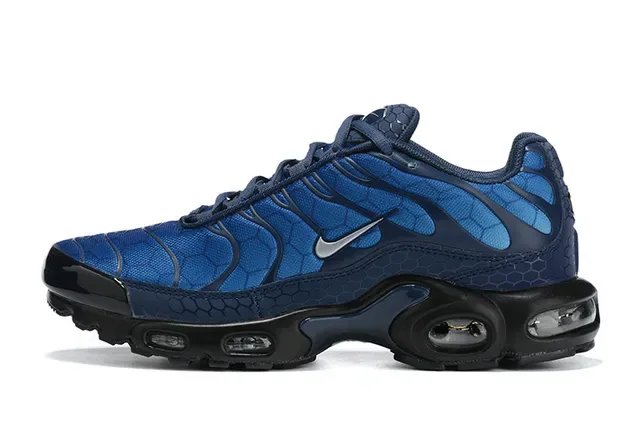 Nike Air Max Plus Blue and Black Lifestyle Sneakers 15