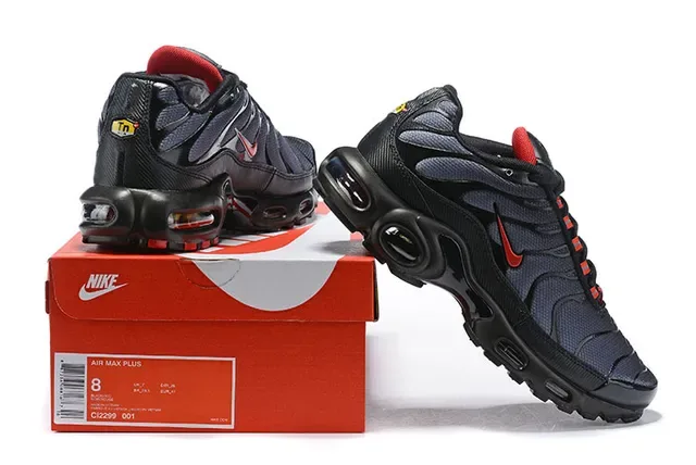 Nike Air Max Plus Blue and Black Lifestyle Sneakers 19