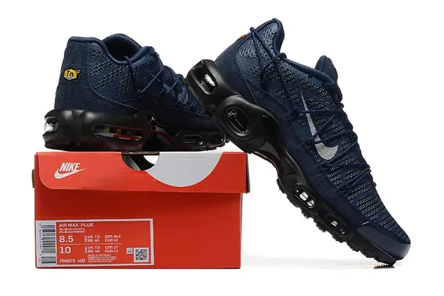Nike Air Max Plus Brown Black Blue Lifestyle Sneakers 18