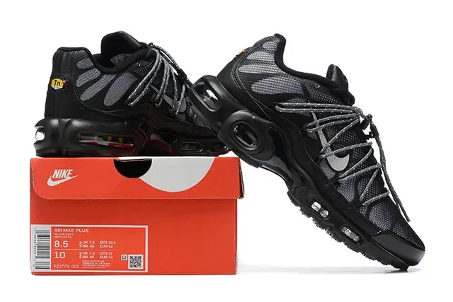 Nike Air Max Plus Brown Black Blue Lifestyle Sneakers 24
