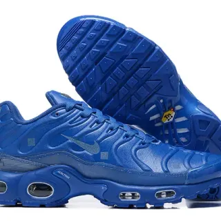 Nike Air Max Plus أزرق أحادي اللون حذاء أسلوب حياة