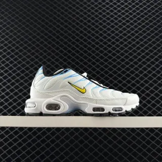 Nike Air Max Plus أبيض أزرق فاتح أصفر أحذية نمط الحياة