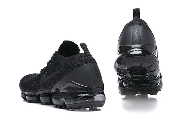 Nike Air VaporMax Black Knit Running Shoes 11
