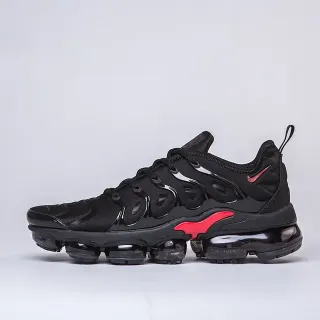 Nike Air VaporMax Plus أسود أحمر لايف ستايل سنيكرز