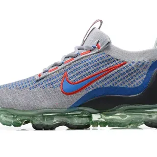 Nike Air VaporMax Plus Gris Bleu Rouge Sneakers Lifestyle