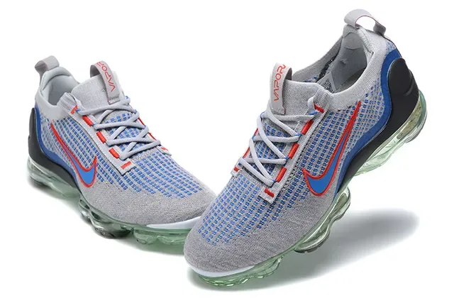 Nike Air VaporMax Plus ধূসর নীল লাল লাইফস্টাইল স্নিকার 3