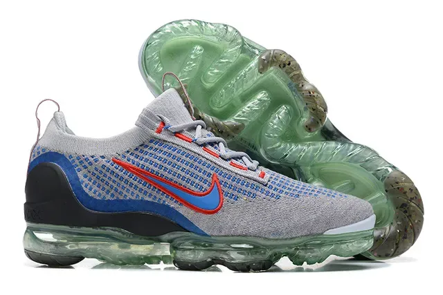 Nike Air VaporMax Plus ধূসর নীল লাল লাইফস্টাইল স্নিকার 6