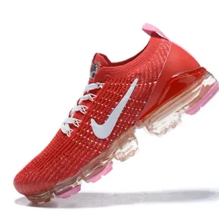 Nike Air VaporMax लाल सफेद गुलाबी रनिंग शूज
