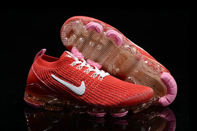 Nike Air VaporMax 红色 白色 粉色 跑鞋 13