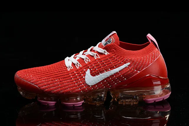 Nike Air VaporMax 红色 白色 粉色 跑鞋 15