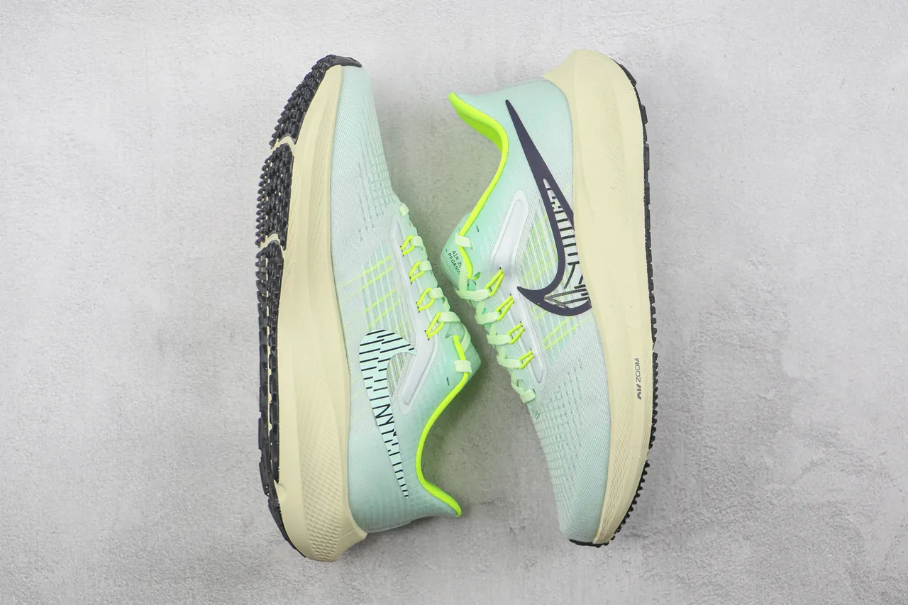 Nike Air Zoom Pegasus Mint Green Neon Lime Running Shoes 2